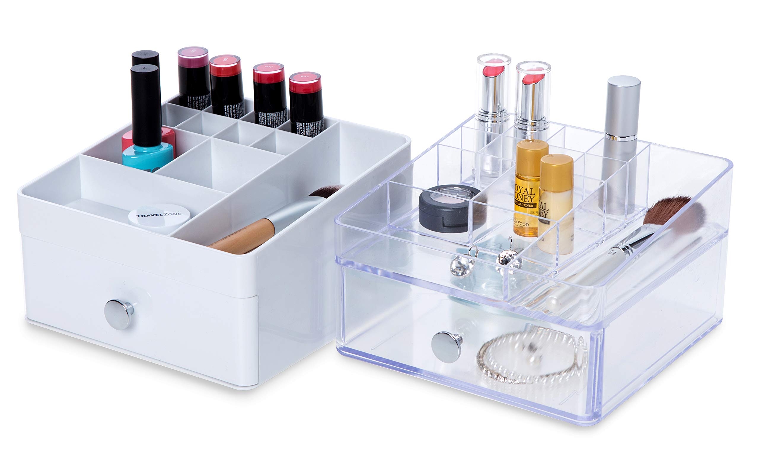 LitemMakeup Organizer – A compact unit for organizing your beauty brands (White)