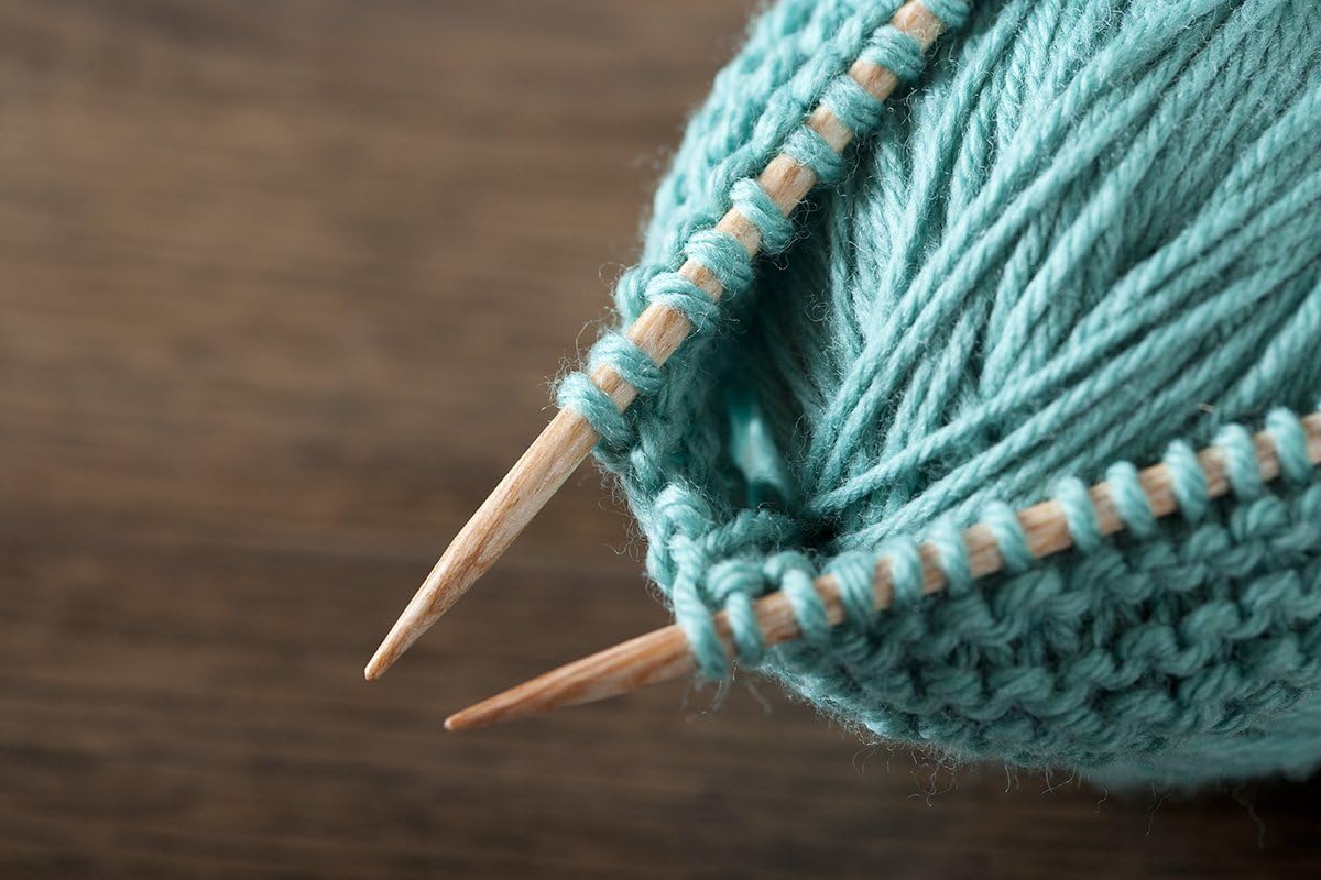 Knit Picks Double Pointed Wood Knitting Needle Set (Sunstruck 4")