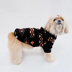 Roupa Pet para Cachorros | Colete Soft Quentinho para o Frio | Confortável e Macio | Roupinha de frio para inverno |Pequeno, Médio e Grande Porte | versão com mangas longas | Moletom Polar Tulipa (PP)