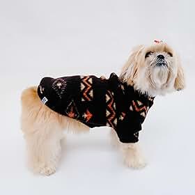 Roupa Pet para Cachorros | Colete Soft Quentinho para Frio | Confortável e Macio | Roupinha de frio para inverno |Pequeno, Médio e Grande Porte | versão com mangas longas | Moletom Polar Tulipa (EPP)