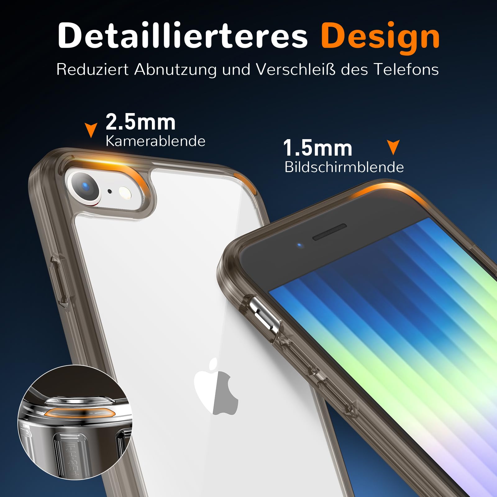 Clear Case for iPhone 15, Ultra Thin, Shockproof TPU Cover, Anti-Yellowing, Crystal Clear, Phone Case for Apple iPhone 15 - Clear — view 566