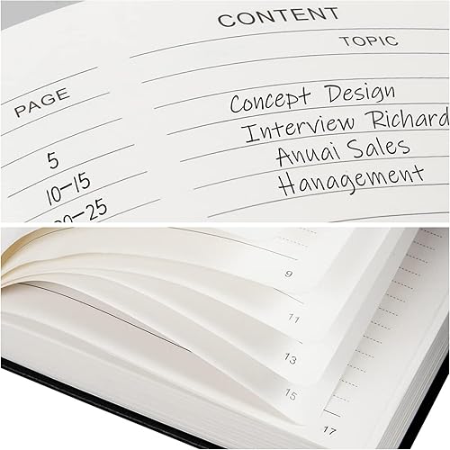 Miniatura 3 de KaiRuiYing Cuaderno rayado con soporte para bolígrafo, diarios de 320 páginas para escribir cuadernos A5, cuadernos universitarios a rayas para la