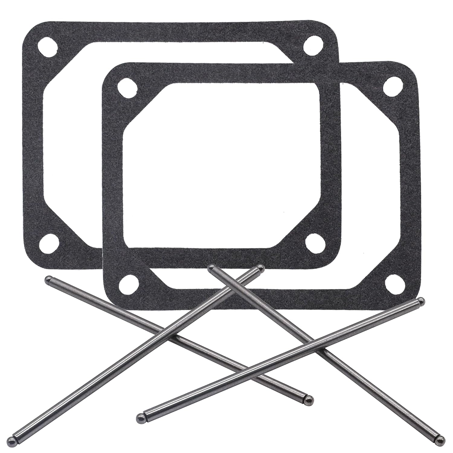 （2 Pack） 690981 690982 Push Rods and 690971 Rocker Cover Gasket，Replace for Toro LX466 Lawn Tractor