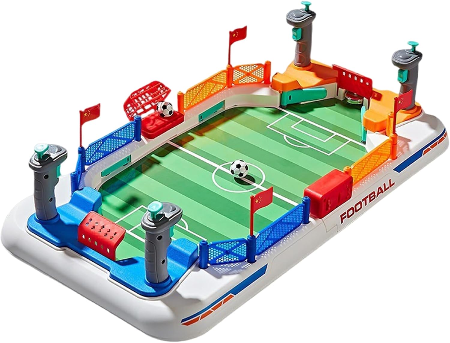 Soccer Board Game Interactive Soccer Toys Portable Mini Foosball Table for Indoor Home Party Boys Girls 3+