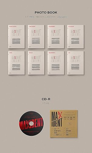 Miniatura 3 de STRAY KIDS MAXIDENT Álbum (CASE Ver.- I.N) + 1ea Store Tarjeta de Regalo - K-Pop Sellado