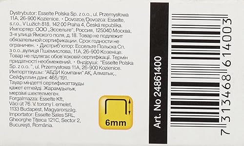 Miniatura 2 de Rapid Grapas fuertes de 260.236 in, para engrapar hasta 20 hojas, uso con grapadoras de escritorio, alambre galvanizado, caja de 1000, 24861400