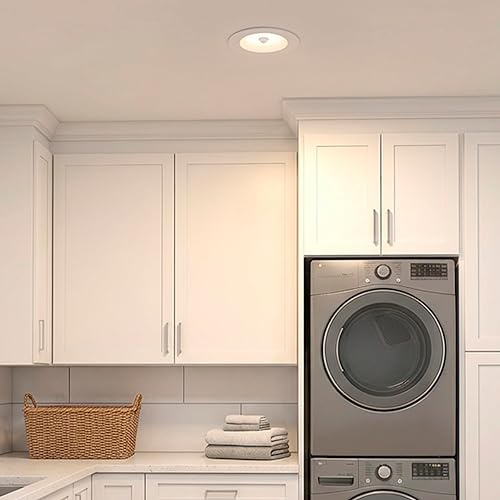 Miniatura 6 de Maxxima 5 in. & 6 in. Retrofit LED PIR Motion Sensor Downlight - 1300 Lumens, 14 Watts, 5 CCT 2700K/3000K/3500K/4000K/5000K, Energy Efficient Indoor