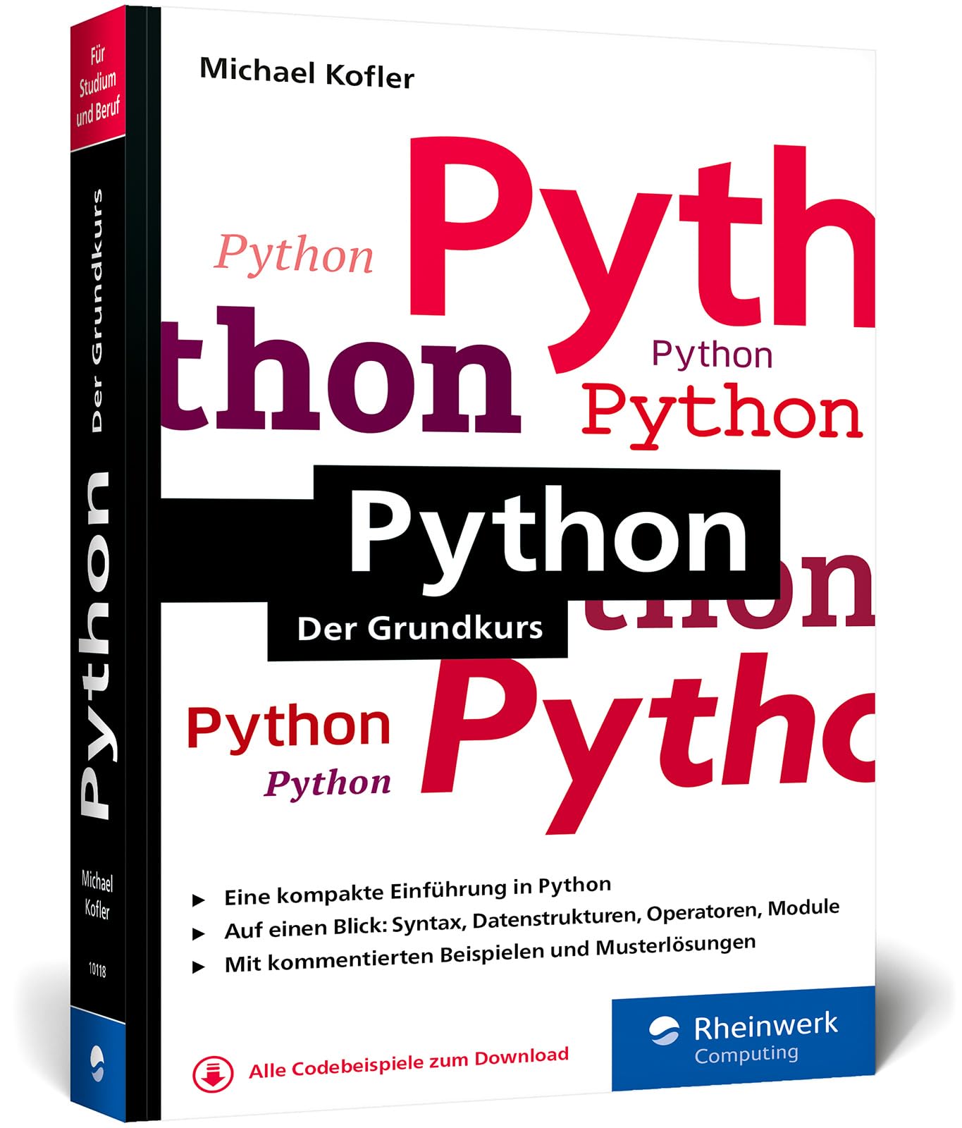 Python: Der ideale Python-Einstieg für Informatikstudium, Ausbildung und Beruf – Ausgabe 2024