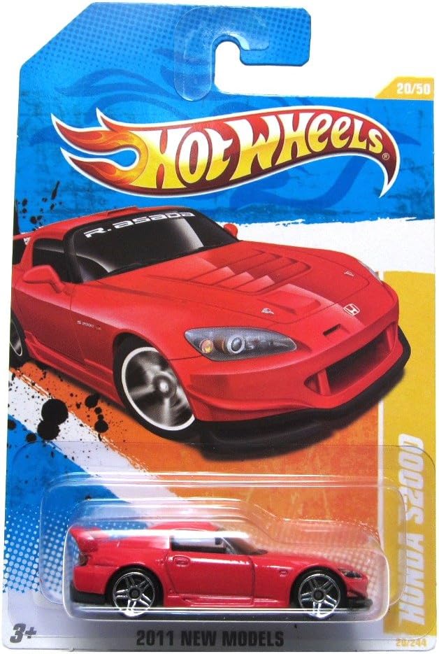 Hot Wheels 2011 First Edition Red Honda S2000 1:64 Scale Collectible Die Cast Metal Toy Car Model 20/244