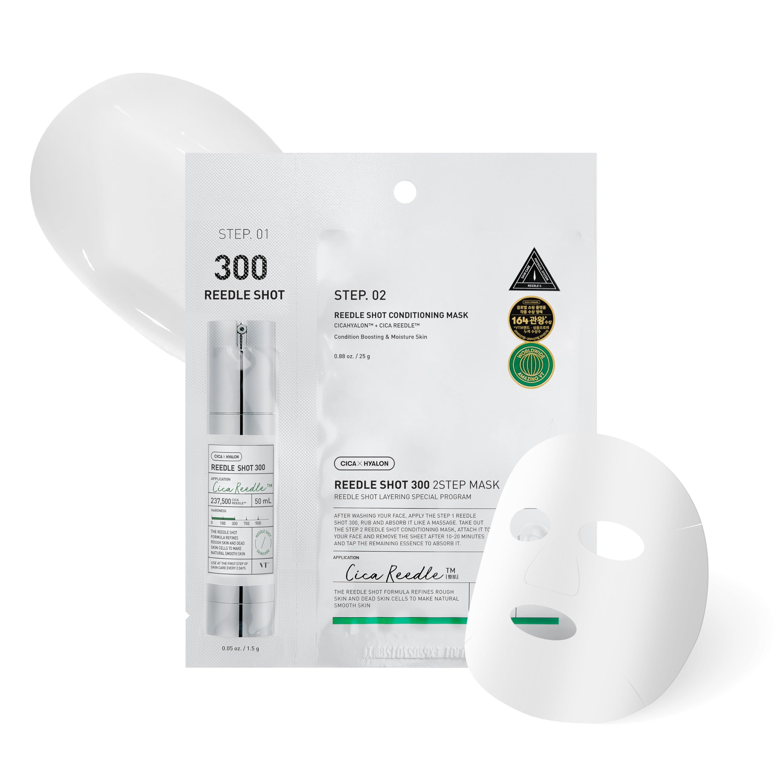 VT COSMETICS VT REEDLE SHOT 300 2-STEP MASK