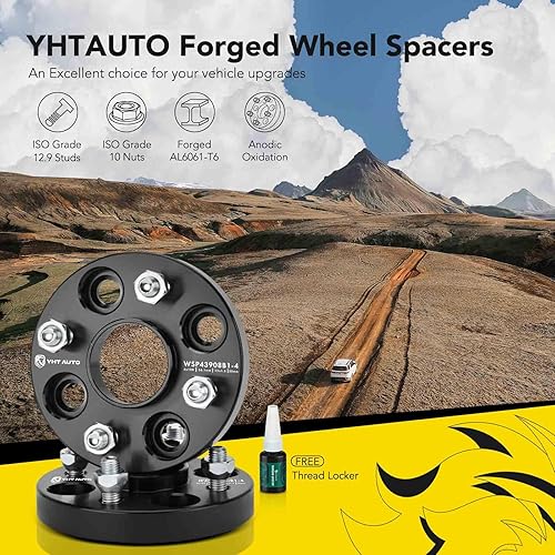 Miniatura 3 de YHTAUTO Espaciadores de rueda centrados en buje de 0.157 x 3.937 in de 0.79 pulgadas para Civic 1979-2005, Accord 1982-1989, Fit 2006-2020, Sephia