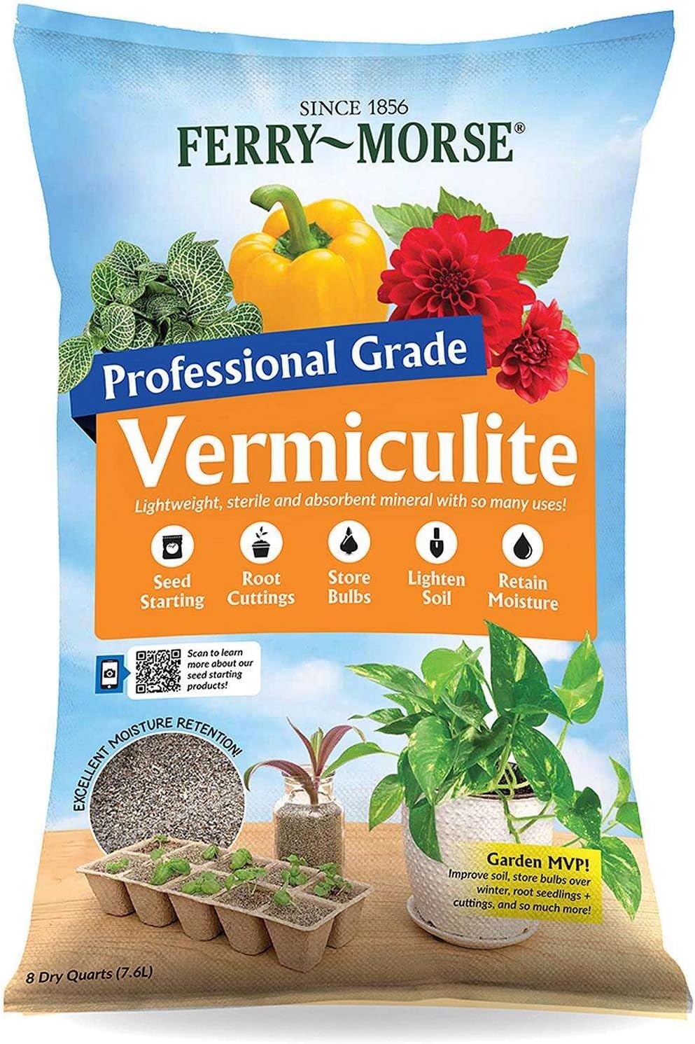 Plantation 8QT Professional Grade Vermiculite Products