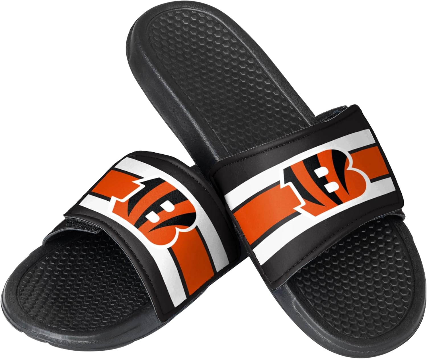 FOCO Youth NFL Stripe Legacy Sport Slide