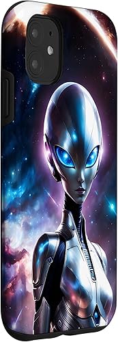 Miniatura 12 de iPhone 14 Pro Max Unique Sci-Fi Alien Case