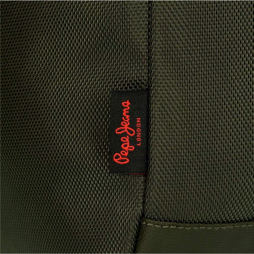 Pepe Jeans Bromley Laptop-Rucksack Grün 31x42x17,5 cms Polyester 14" 2.28L