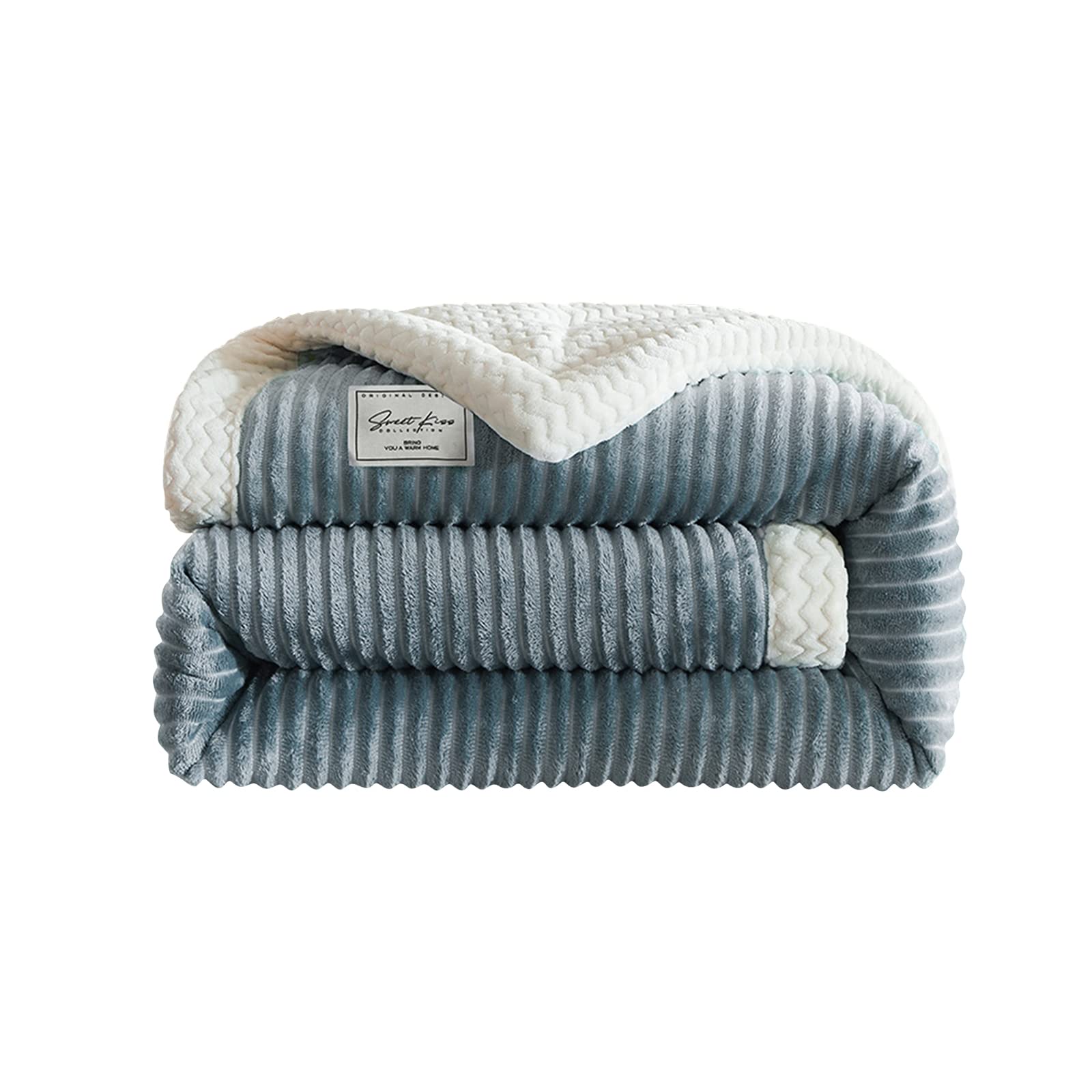 Ergocar Manta, Manta de Doble Cara, Manta Sofa Gruesa, Mantas de Peluche Extra Suaves y Esponjosas, Manta de Decoración Interior, Fácil de Cuidar, para Cama y Sofa