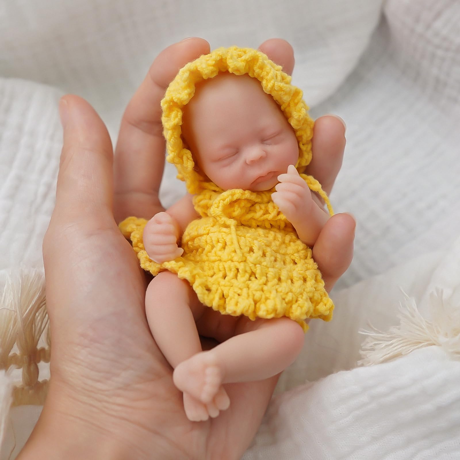 Amazon | Newtotlove 5.5インチ リボーンベビードール ガール、フル