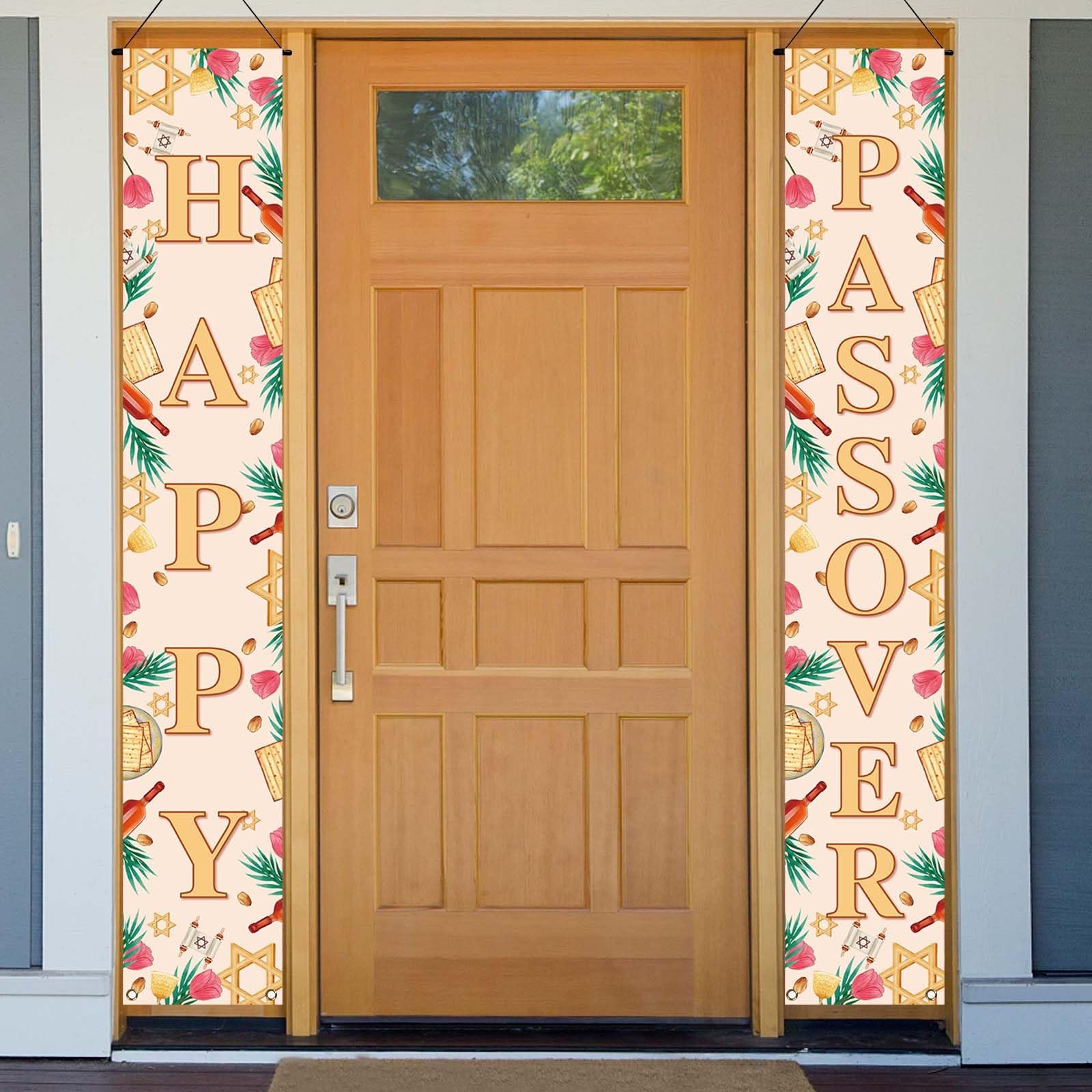 Passover Banner – Jüdisches Feiertags-Dekobanner Für Innen & Außen, 30 X 180 Cm