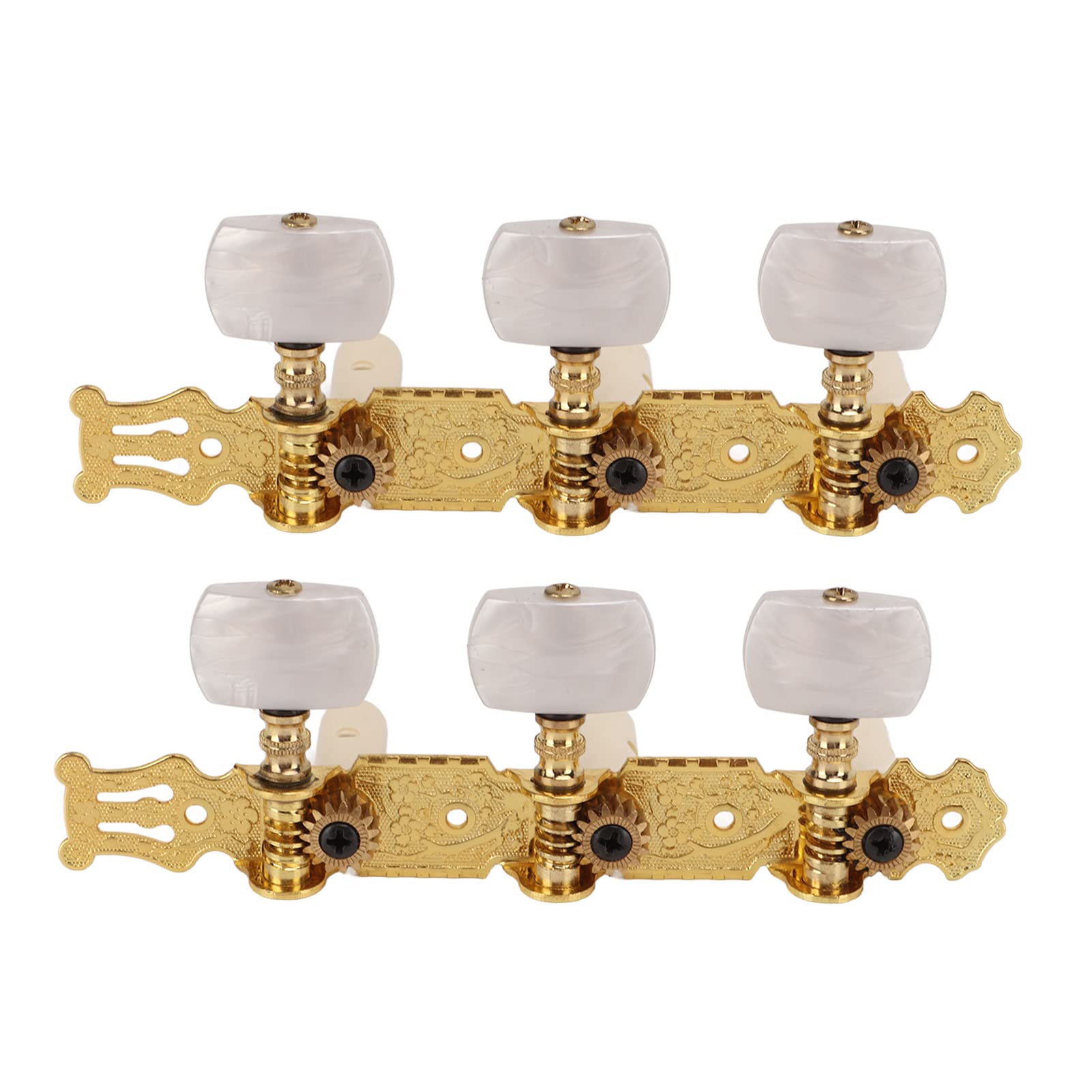 2 Pezzi di Corde per Testate Meccaniche per Chitarra, Corde per Chitarra Classica, Meccaniche, Corde per Chitarra Classica, Set di Piroli per Chitarra Classica, Chiodini per