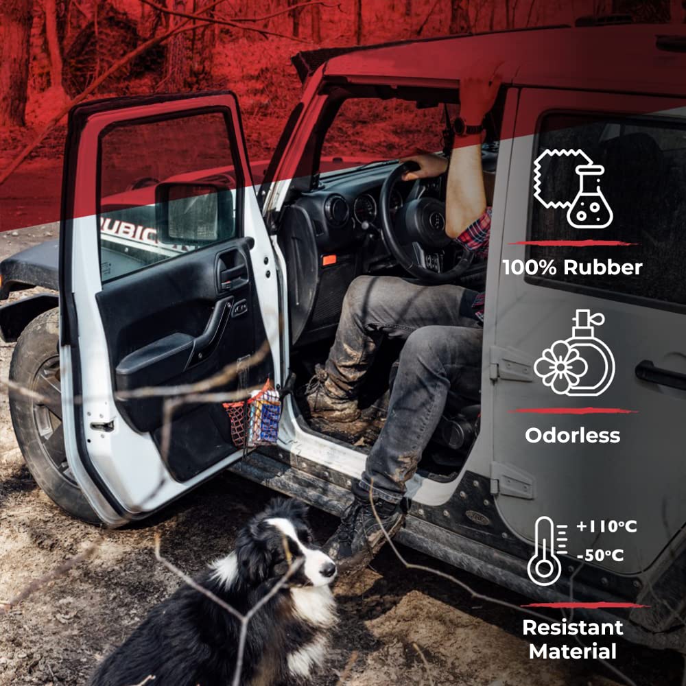 SET 77 Tappetini KIA Venga 2009-2019 su Misura in Gomma TPE Inodore