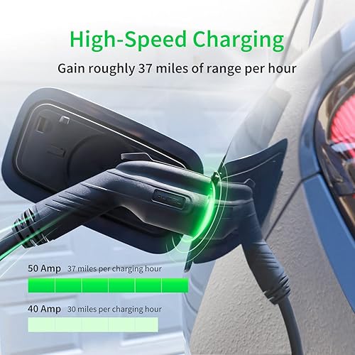 Miniatura 10 de Autel MaxiCharger Home - Cargador inteligente para vehículo eléctrico EV 40 amperios nivel 2 Wi-Fi y Bluetooth habilitado para EVSE estación de