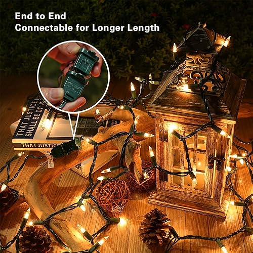 Miniatura 3 de BrizLabs - 300 luces incandescentes de Navidad