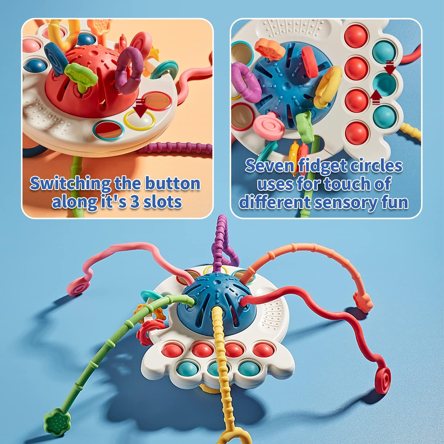 DeMoca - Juguete Montessori Libro Para Bebés - Juguetes Para Niños