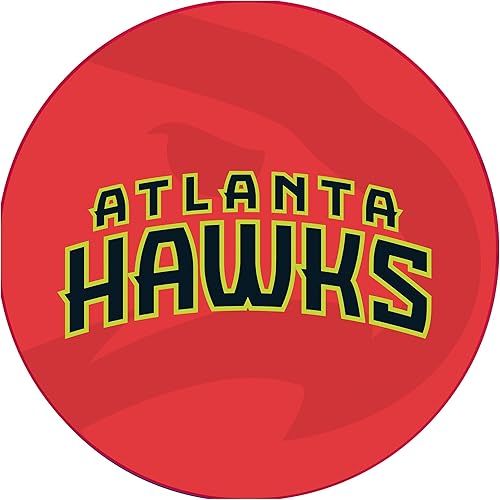Miniatura 3 de Trademark Gameroom NBA1005-AH2 NBA Taburete de bar acanalado cromado - Fade - Atlanta Hawks