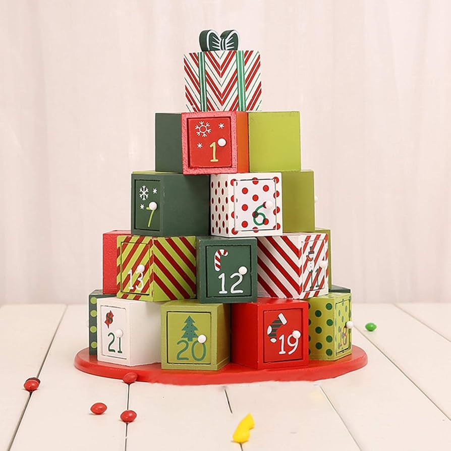 Amazon.co.jp: 伝統的なクリスマスアドベントカレンダー