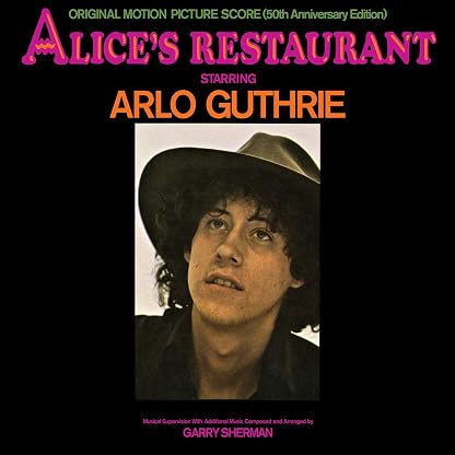 Alice's Restaurant por Arlo Guthrie, capa do álbum