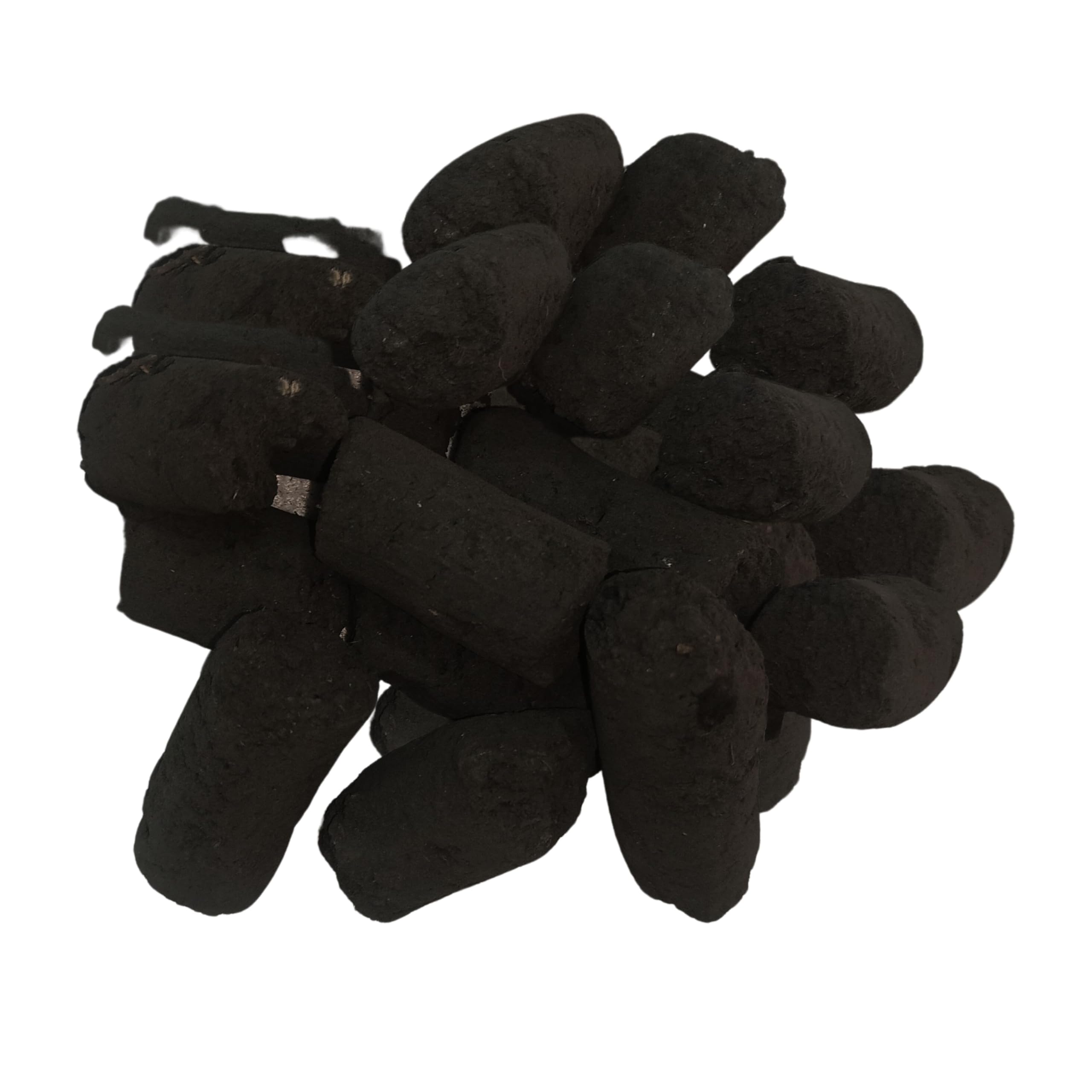 Coconut Charcoal for Barbecue | Tandoor Fire Starter Barbeque Grill | Natural Coco cylindrical Coal for Ignition 1kg-image-41