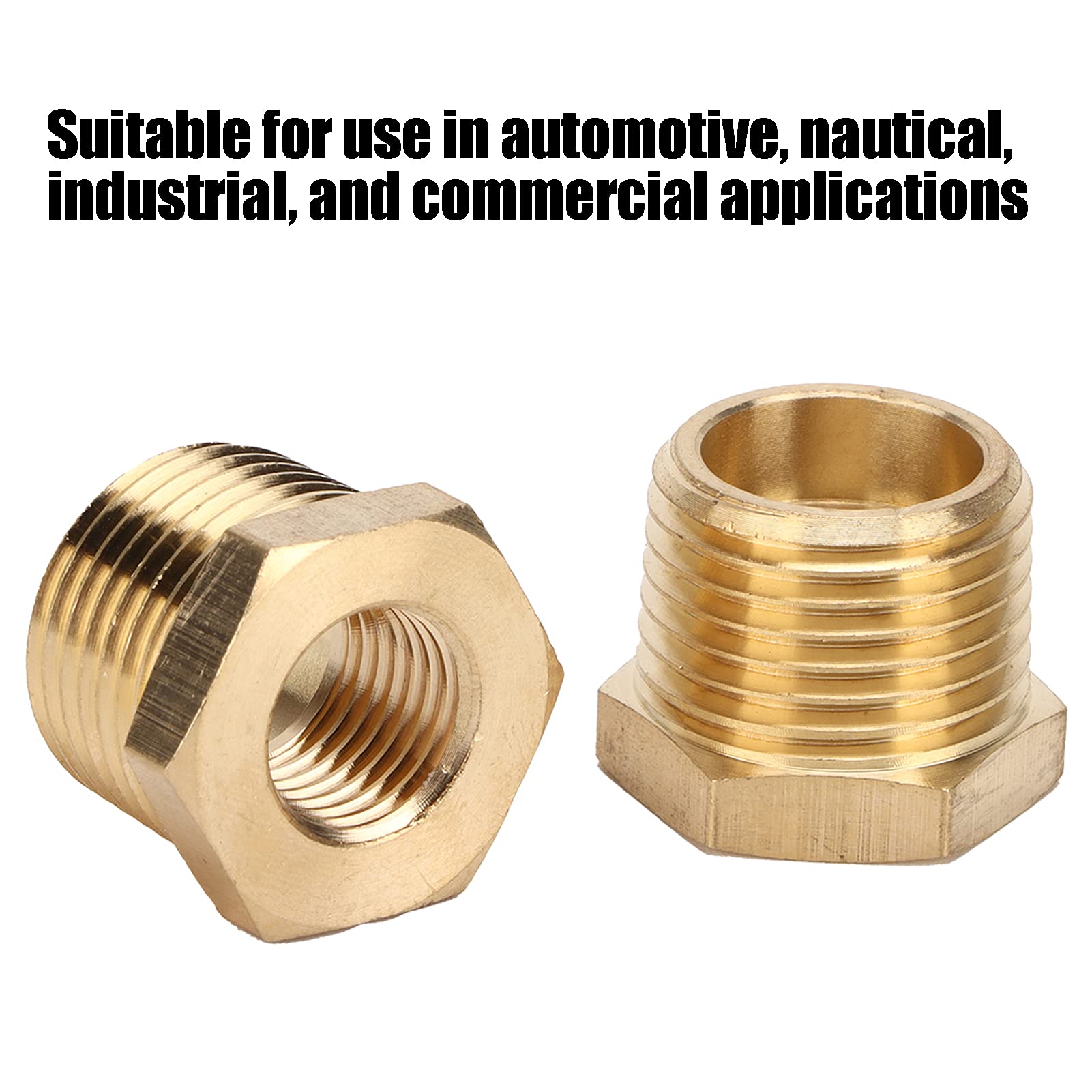 PROLUNGA OTTONE MASCHIO FEMMINA PESANTE 3/8X10 - Foto 8