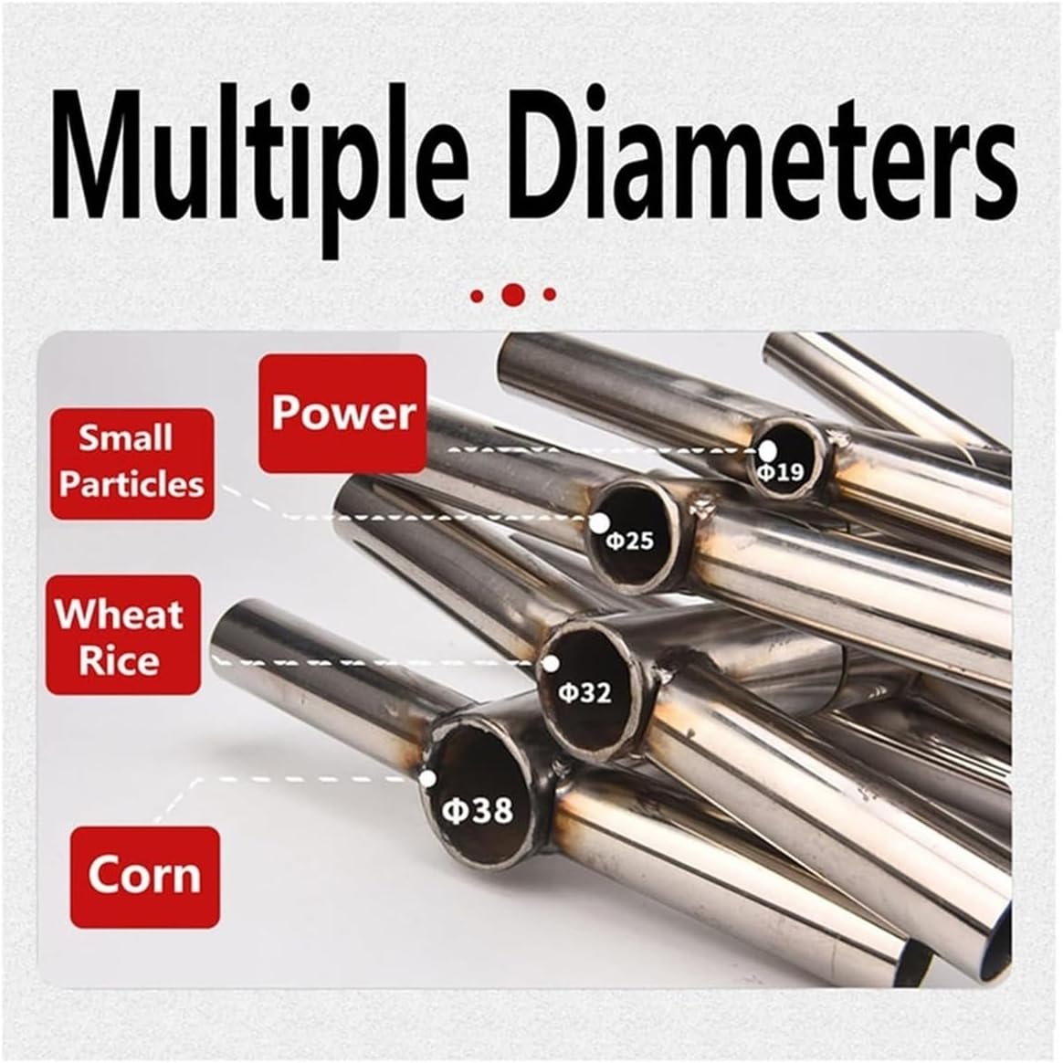 Stainless Steel Soil Grain Probe Sampler, Double Layer Rotary Tube for Grains & Powders, Multiple Sizes 19mm, Length 1.5m (4.9ft) - Durable & Efficient Sampling Tool