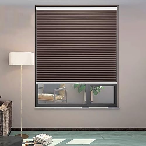 Miniatura 3 de MYshade Persianas opacas celulares inalámbricas de 1.5 pulgadas, aislamiento térmico, reducción de ruido, impermeables, tratamientos de ventana de