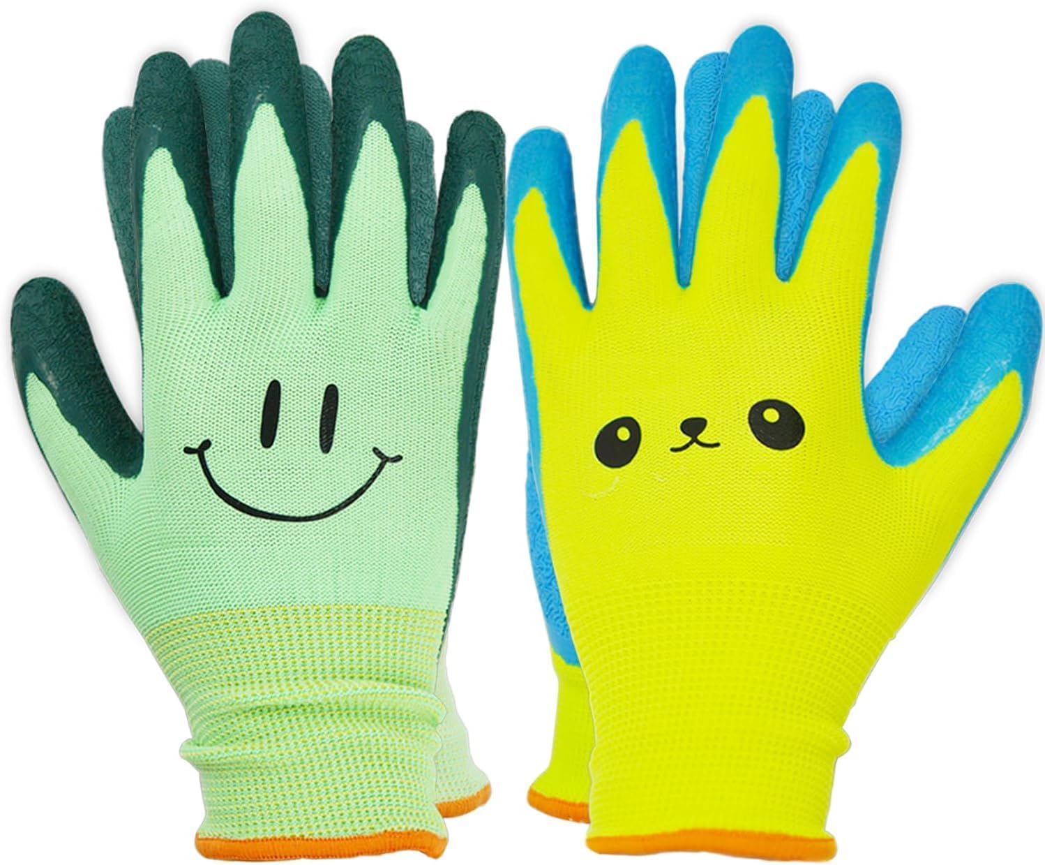 Kids Gardening Gloves for Ages 2-12 Toddlers, Youth, Girls, Boys, Children Garden Gloves for Yard Work (Size 5 for 9, 10 Year Old)