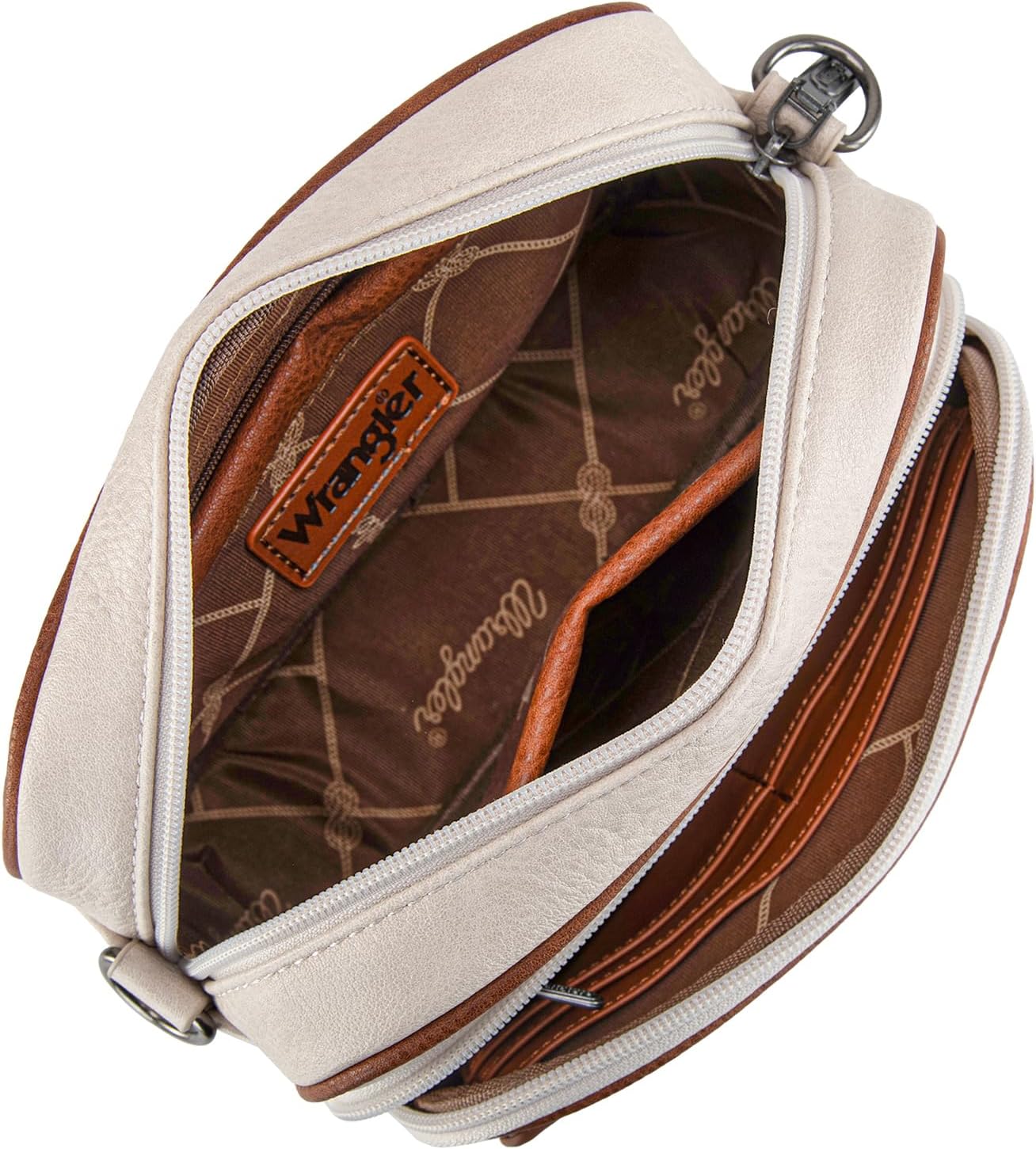 Wrangler Crossbody Bag for Women Multi Pocket Crossover Bag Shoulder Pursea with Adjustable Strap - Image 6