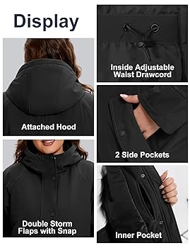 Womens Plus Size Softshell Jacket, Warm Windbreaker Coat