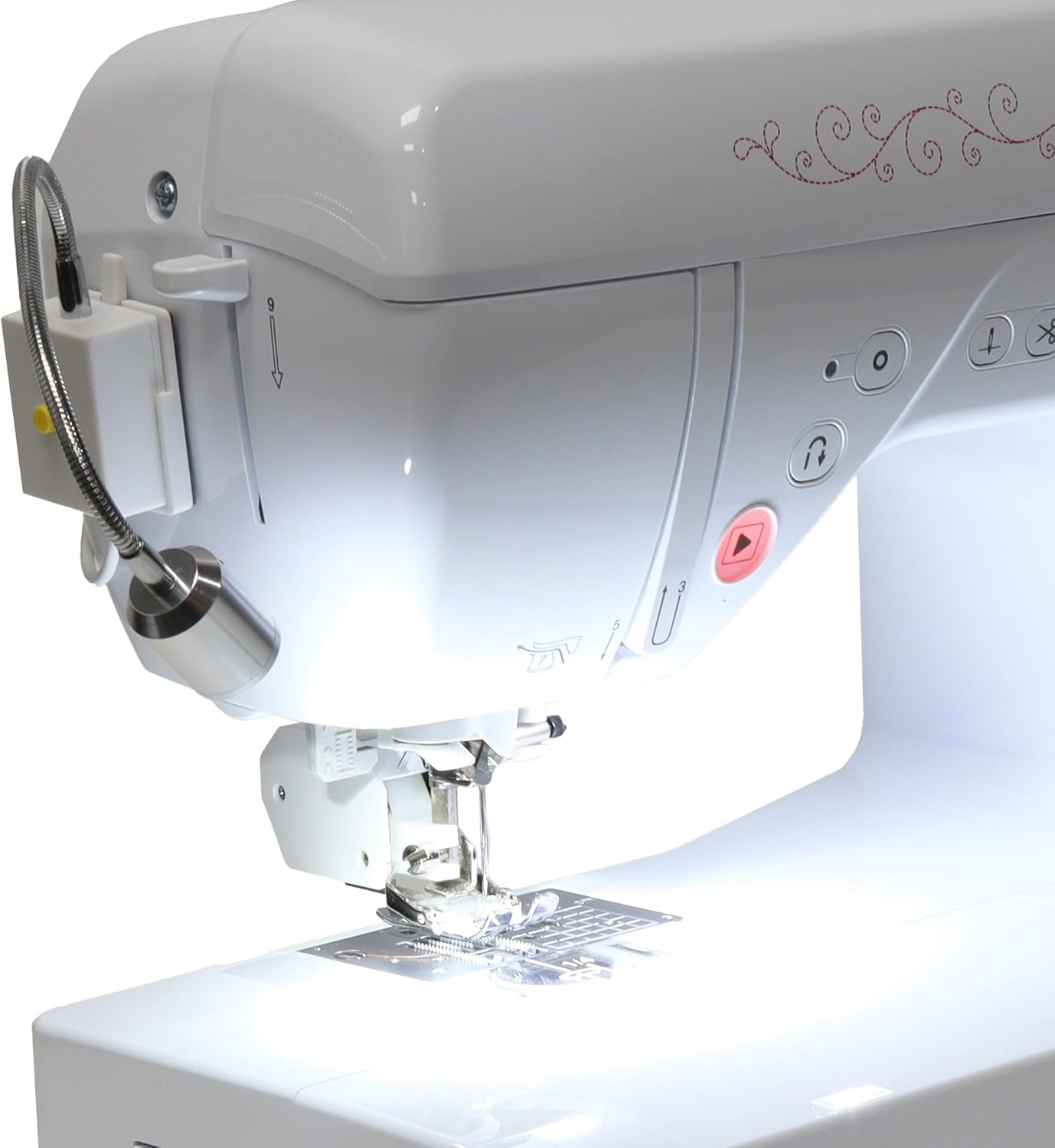 Sew Creative Flexible LED Sewing Machine Light, Adjustable Light for Sewing, Crafting, Quilting, and Work Areas – Bright, Energy-Efficient, Easy to Position