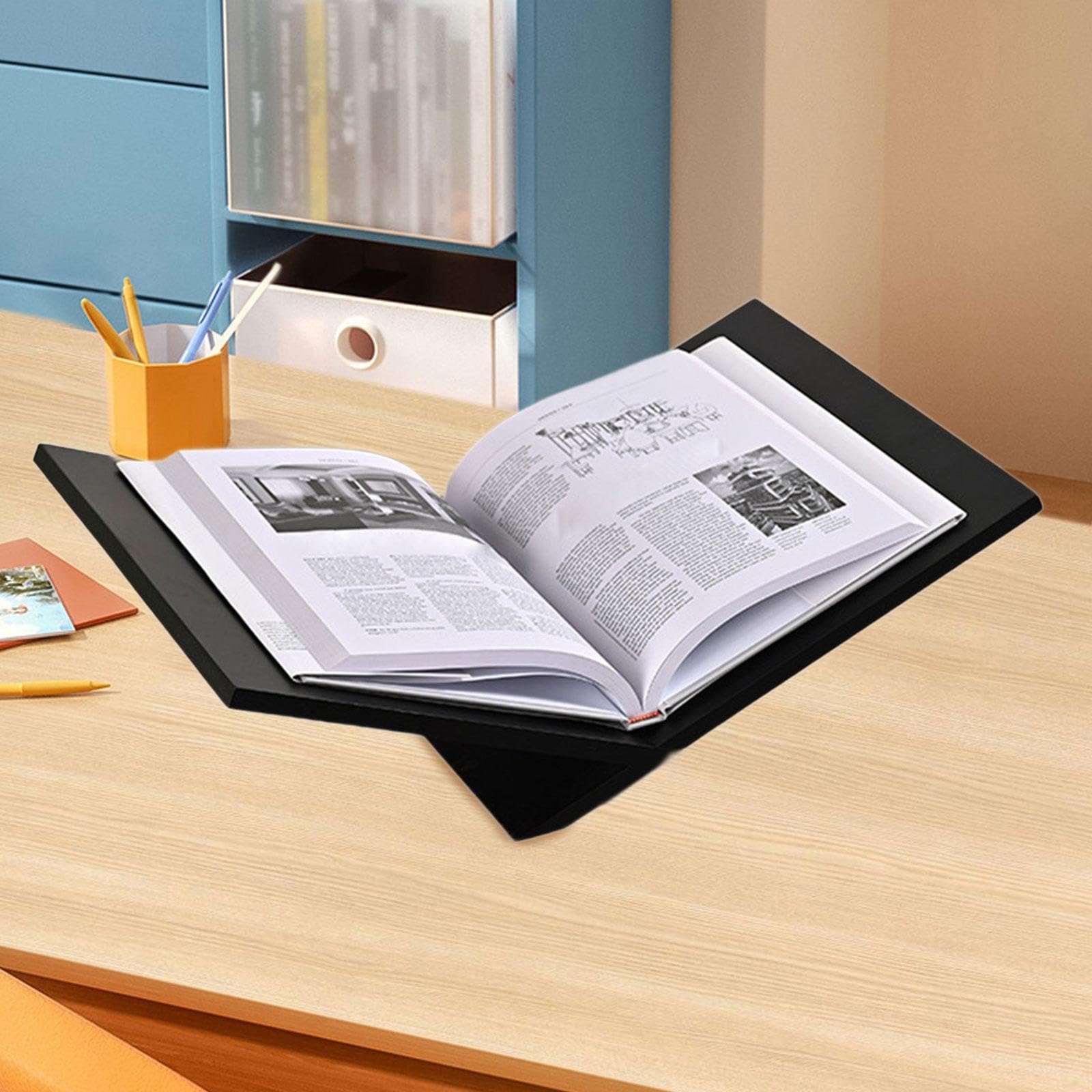 Buchständer zum Lesen von Kunstwerken, Präsentationsständer für Schreibtisch, Wohnzimmer, Büro