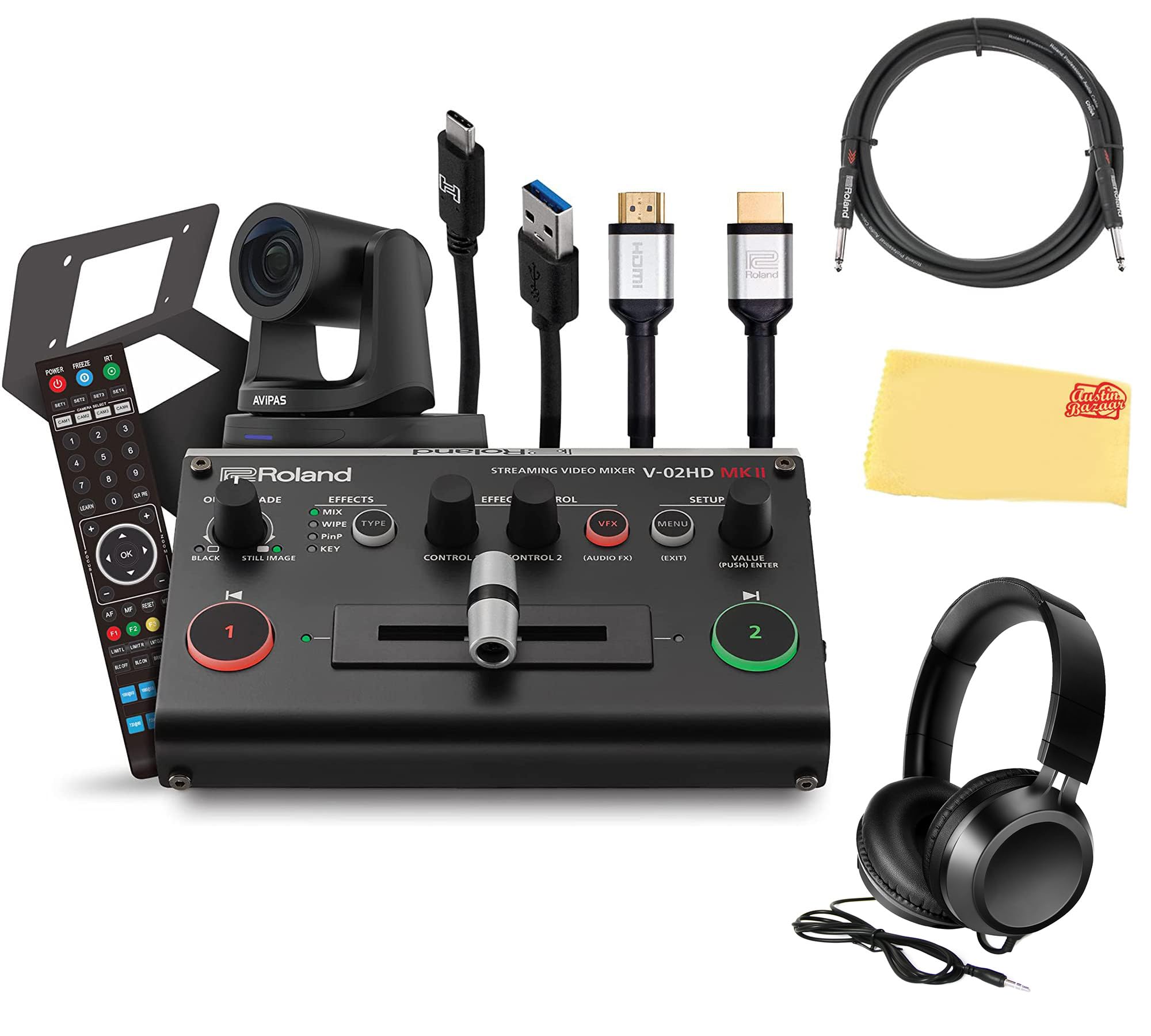 Amazon.com: Roland PTZ-1G-V02 PTZ Single Grey Camera Bundle with