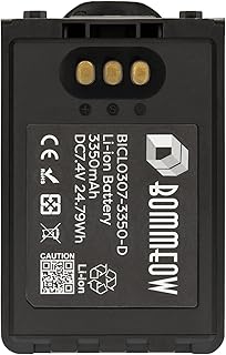 Bommeow BICL0307-3350-D 7.4V 3350mAh Li-ion Replacement Battery for ICOM BP-307 IC-705