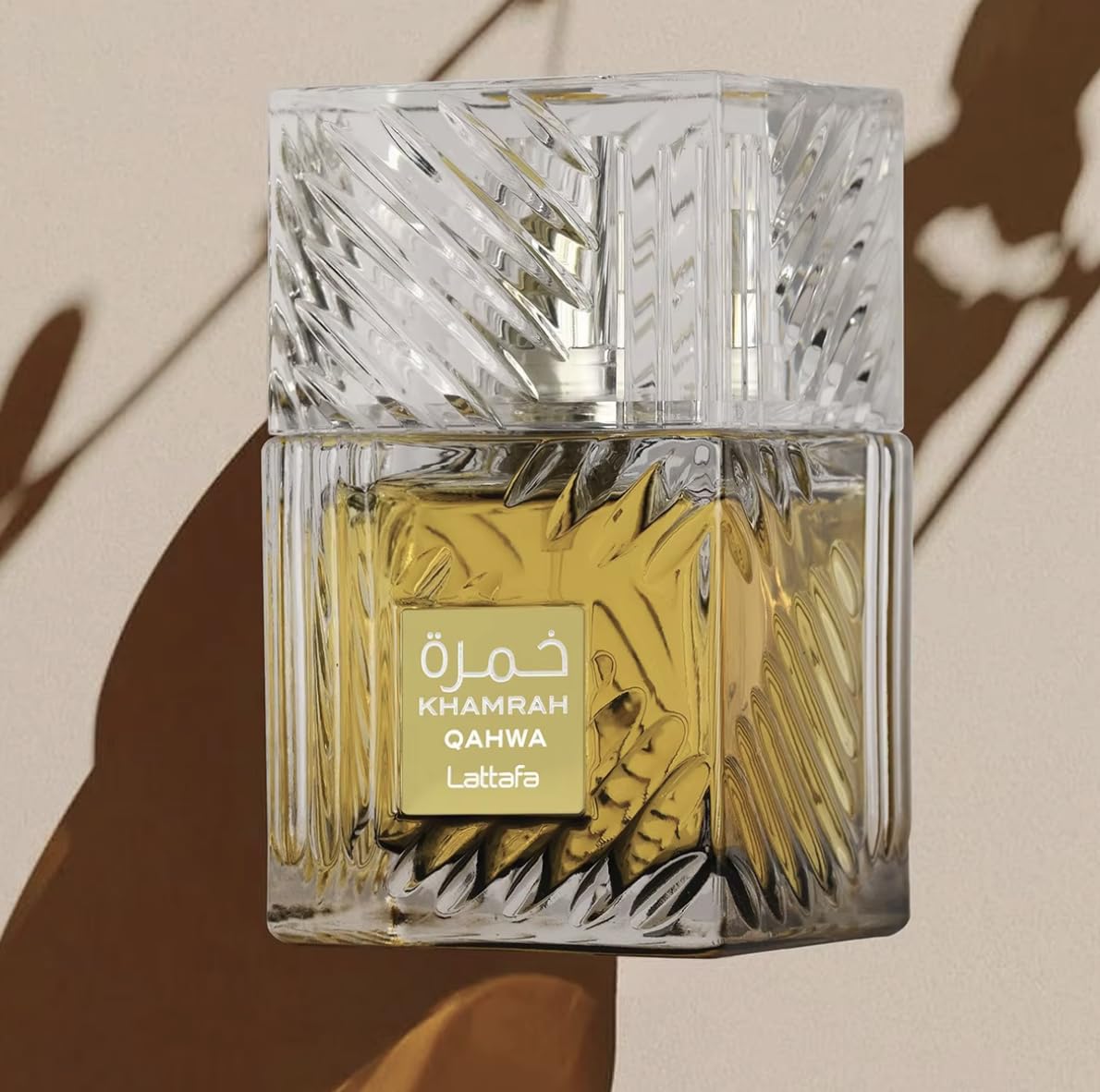 Profumo Khamrah Qahwa originale 100 ml, Eau da Perfum Unisex importato da Dubai con aromi piacevoli di lunga durata, include atomizzatore ricaricabile 5 ml, fragranza duratura (Qahwa)
