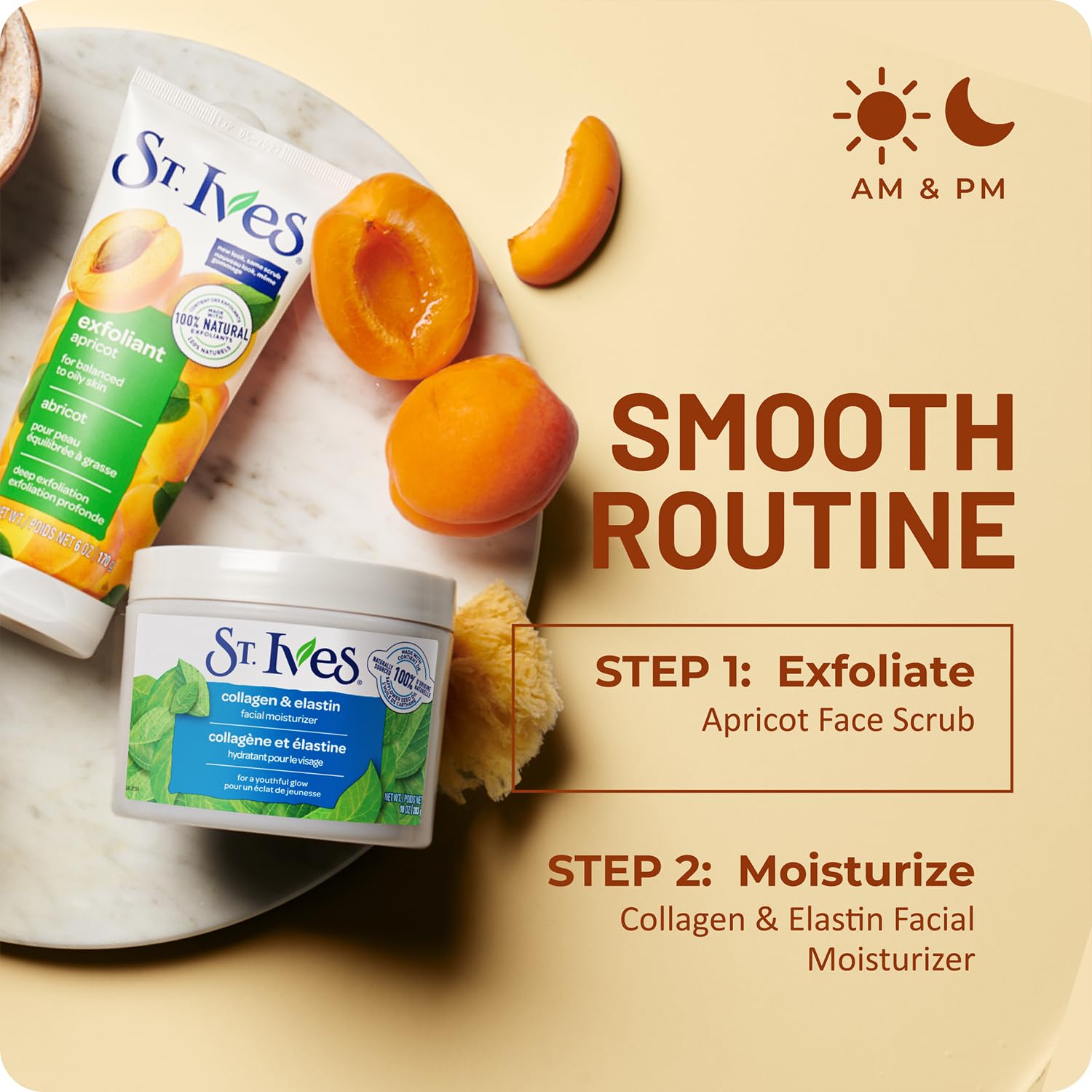 ST. Ives Fresh Skin Apricot Scrub, 150 ml