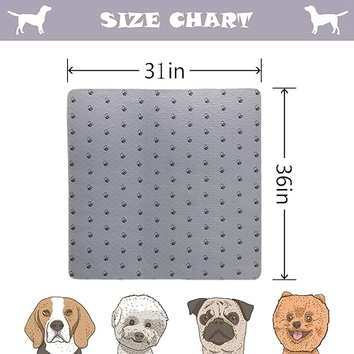 Miniatura 4 de KAWALA Almohadillas lavables para orinar para perros, almohadillas reutilizables para entrenamiento de orinal para cachorros, almohadillas