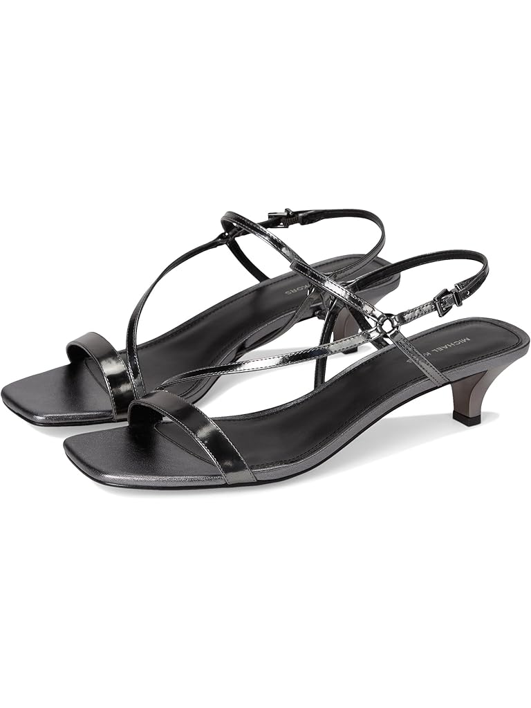 Gray Michael Kors Selina Kitten Sandals