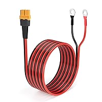 Vista 8 de Cable Terminal XT60 a Anillo O, Cable Conector Hembra XT60 de 10AWG a Anillo O con Cable Puro Estañado para Batería RC Solar Estación de Energía