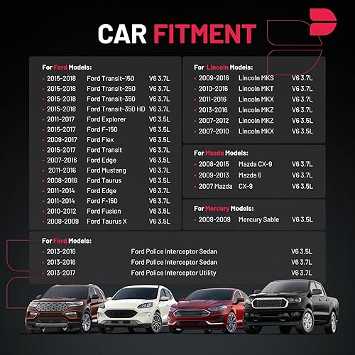 Vista 56 de BDFHYK Paquete de bobinas de encendido UF596 y bujías de iridio 93501 compatibles con Toyota Corolla 2009 2010 2011 2012 2013 Toyota Prius Matrix