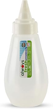 COMPAC HOME Dressing Dispenser - White - Food Storage, Portion Control, Dishwasher Safe, Microwave Safe