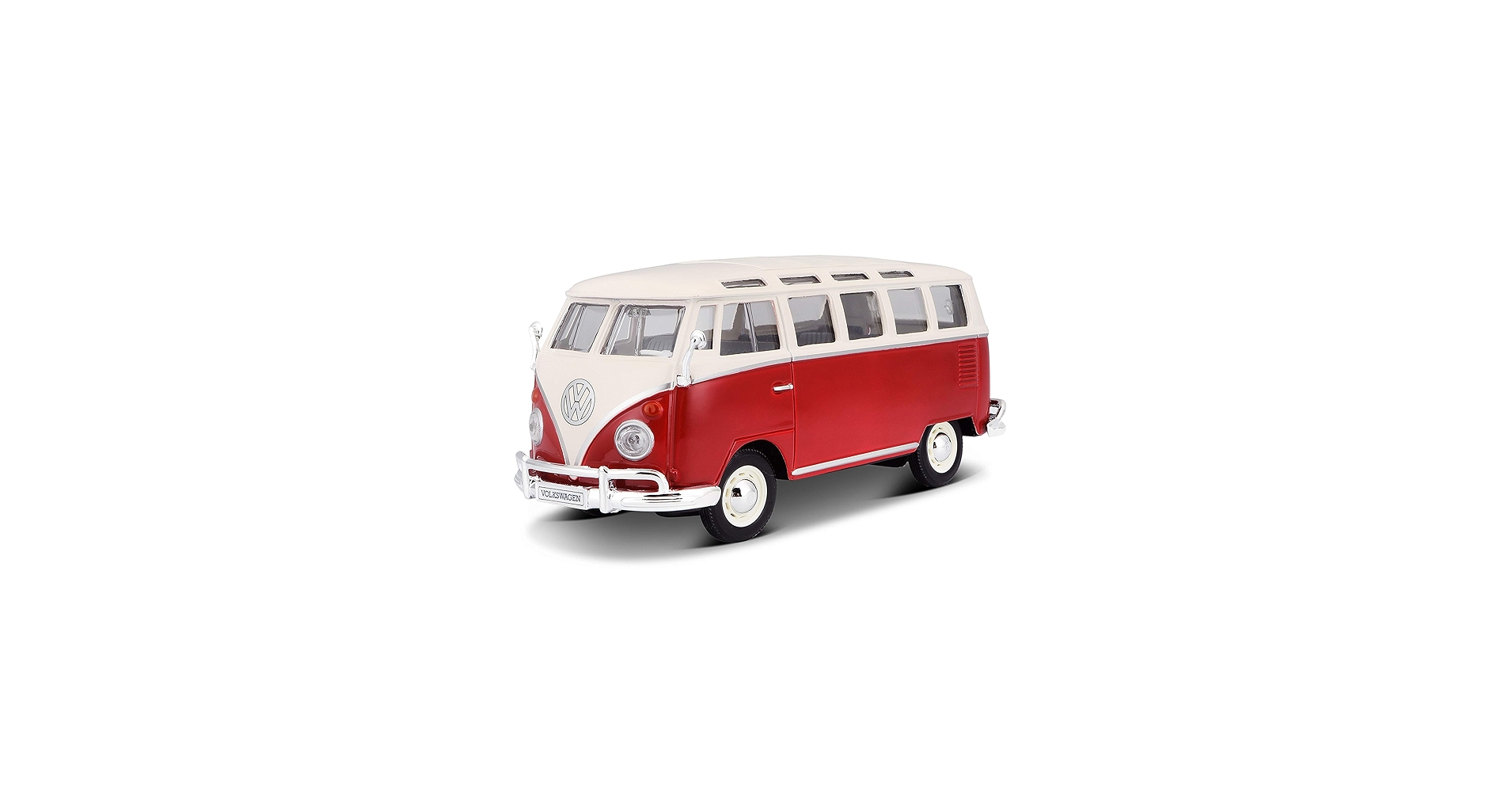 Maisto SAMBA BUGZ 1/25 マイスト ワーゲンバン　赤/黒 マイスト Volkswagen Van Samba red 1/25 Maisto【全国送料無料