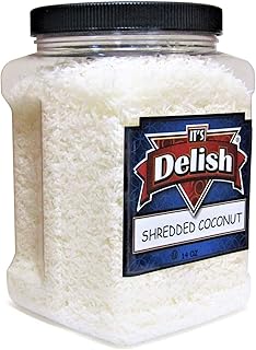 Gourmet Shredded Coconut All Natural Flakes, Raw, Unsweetened, by It's D...